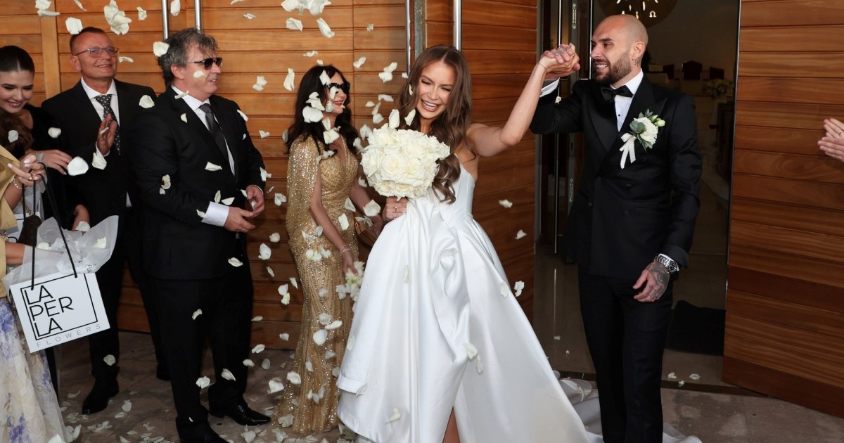 FOTO Oženio se hajdukovac Anthony Kalik