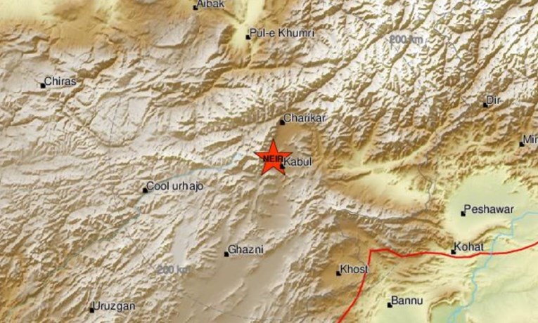 Potres magnitude 4,6 pogodio Kabul