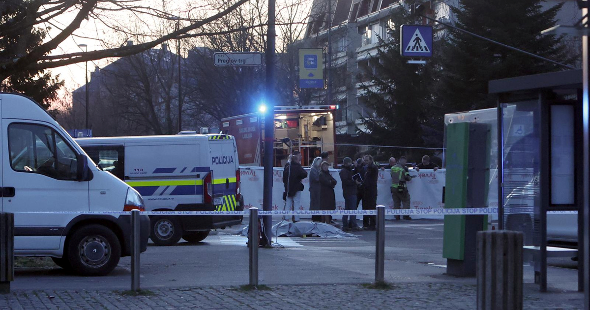 Muškarac u Ljubljani prijetio nožem. Policija ga ubila