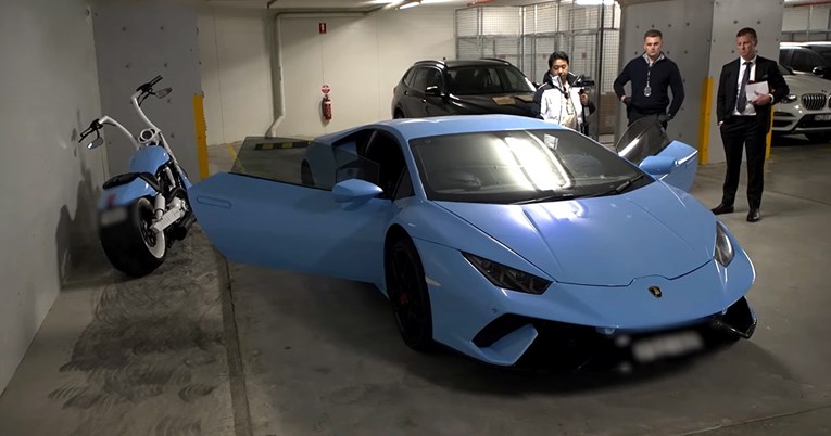 VIDEO Na burzi je, nosi Rolex i vozi Lamborghini: Policija mu je sve zaplijenila