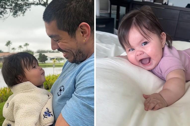 Jednogodišnjakinja rekla ocu da ga voli, njegova reakcija topi srca