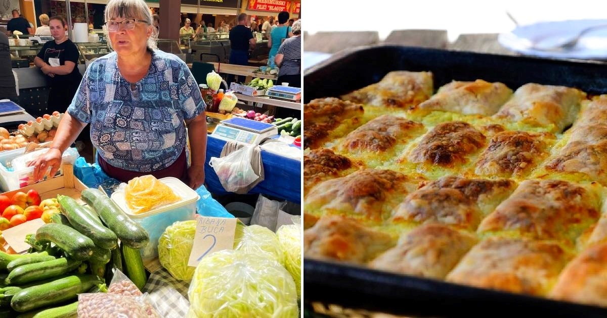 Volite bučnicu? Na placu možete kupiti sve već spremno za nju - evo kako mi to radimo