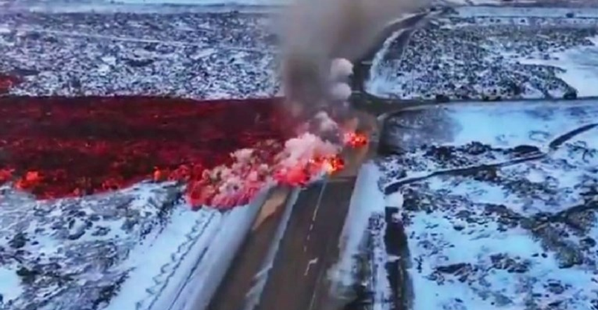 20.000 ljudi na Islandu bez tople vode nakon erupcije vulkana, temperature ispod nule