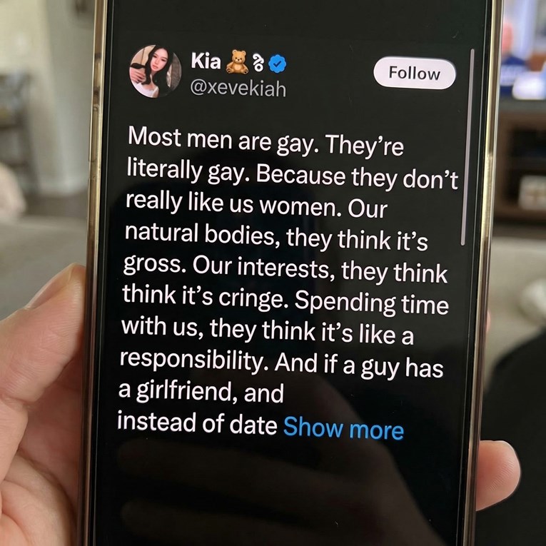 Odgovor na izazov o "brutalnoj istini": "Većina muškaraca je gay"