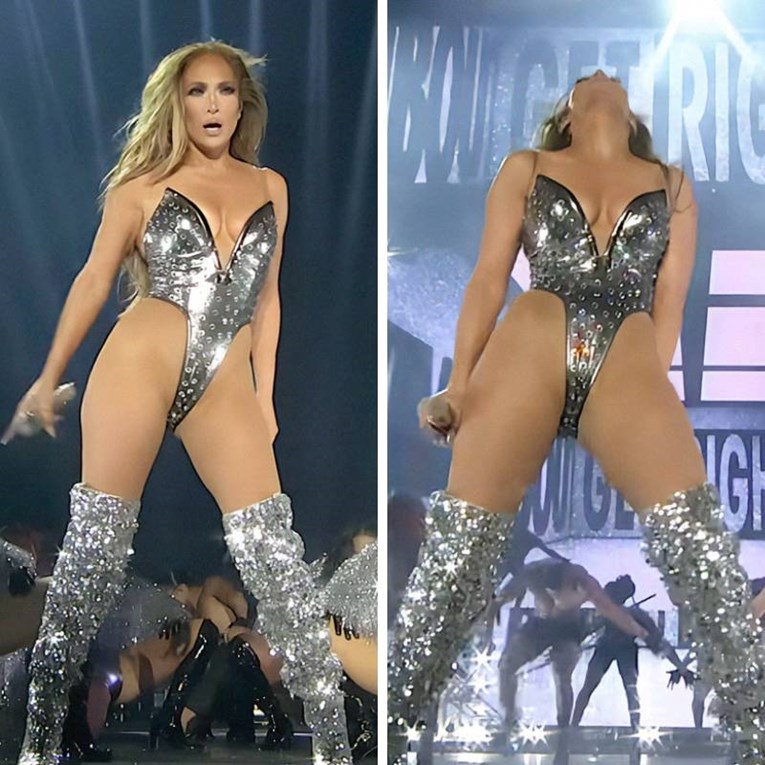 VIDEO Jennifer Lopez šokirala ljude outfitom na nastupu. Je li pretjerala?