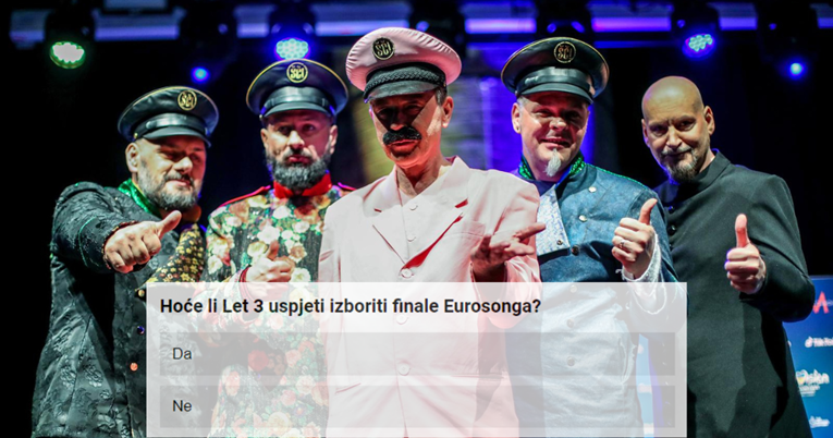 ANKETA Mislite li da će Let 3 uspjeti izboriti finale Eurosonga?