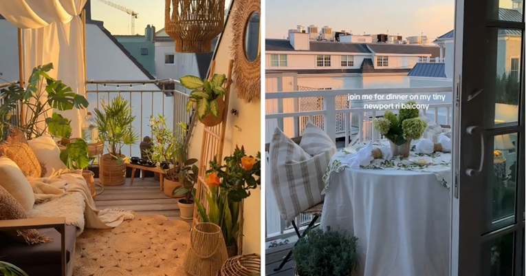 Mali balkon? Može izgledati predobro - evo dokaza