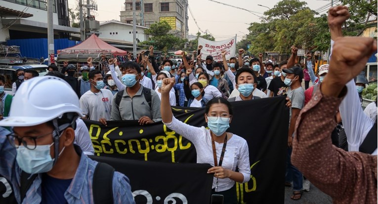Nastavljaju se prosvjedi u Mianmaru, ovaj vikend poginulo šestero ljudi