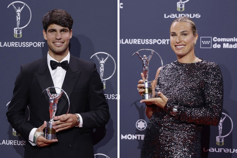 Alcaraz i Sabalenka dobitnici nagrade Laureus