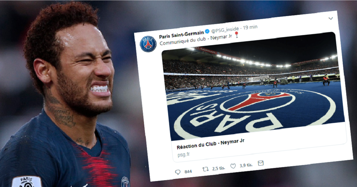 PSG se oglasio o Neymaru, najnovijim potezom zapečatio si je sudbinu