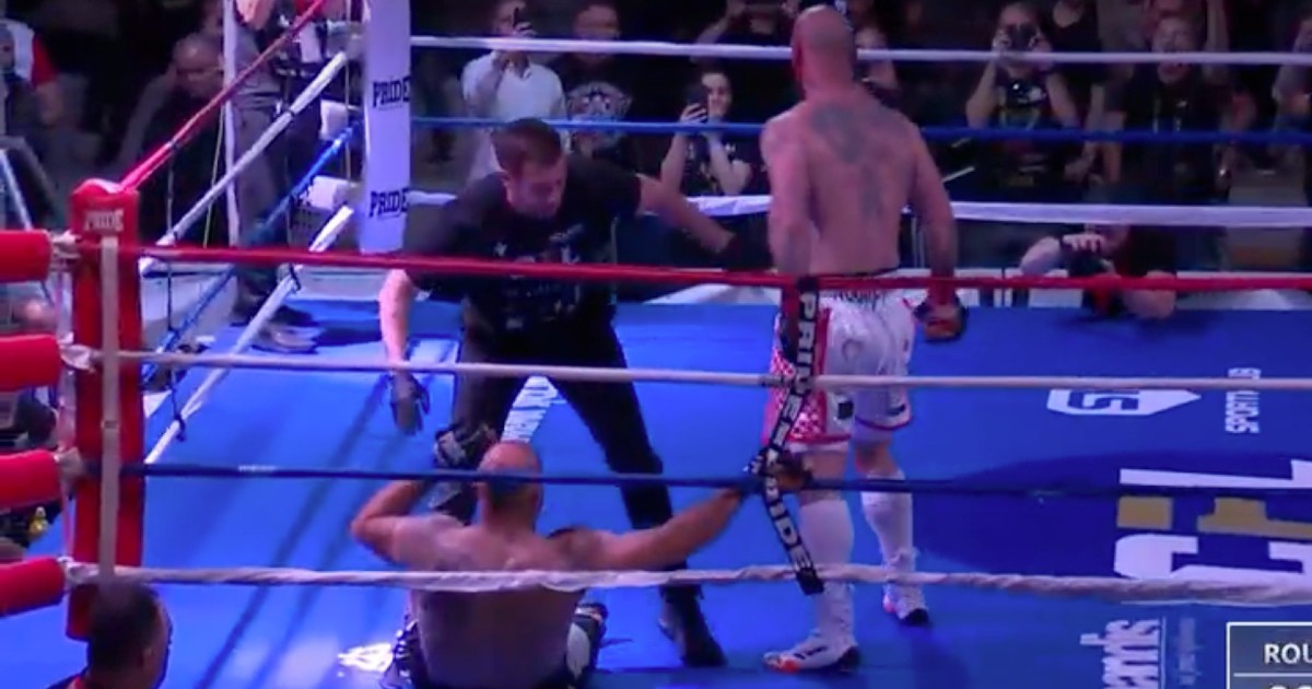 Pogledajte kako je strašni Martinjak razbio Srbina. Skoro ga je izbacio iz ringa