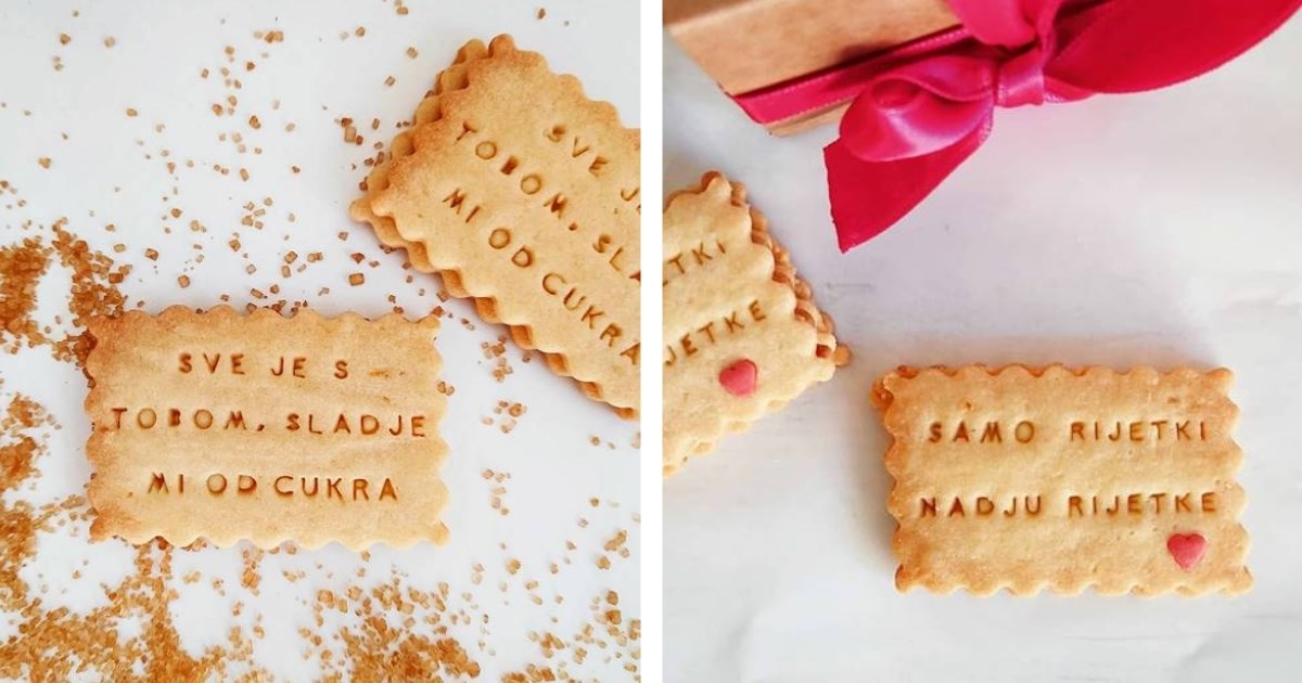Oduševili su nas keksi s porukom koje proizvodi domaći brend