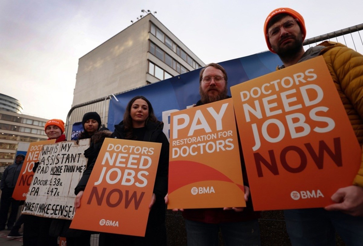Liječnici u Engleskoj u štrajku