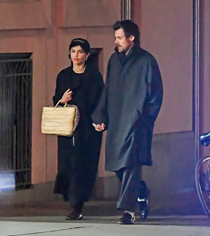 Zoe Kravitz i Harry Styles potaknuli su glasine o zarukama