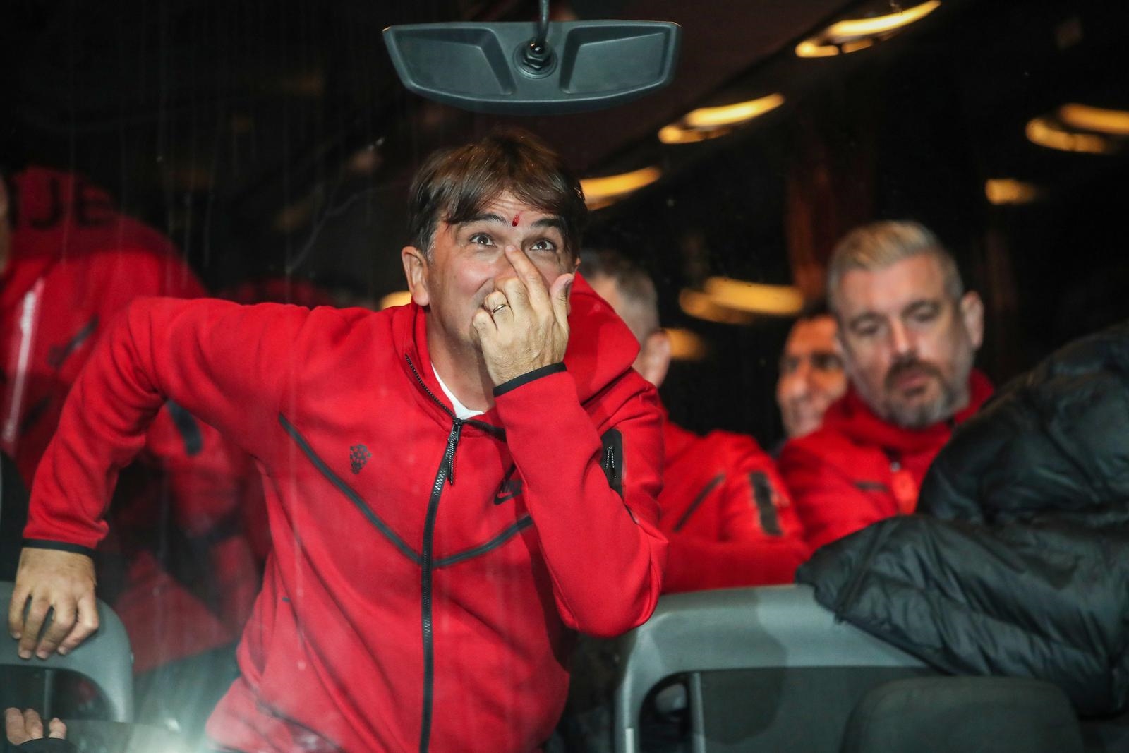 Dalić imao nezgodu tijekom dolaska na aerodrom, potekla mu krv