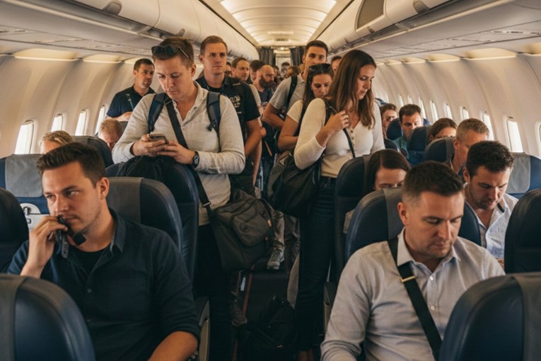"Guraju se, vade torbe, avion još vozi": Putnici bijesni na novu naviku