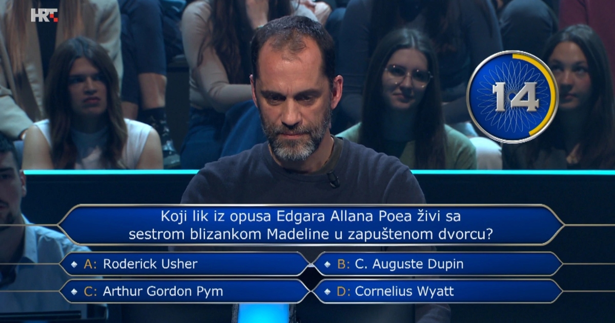Troje natjecatelja nije prešlo drugi prag u Milijunašu. Znate li vi odgovore?