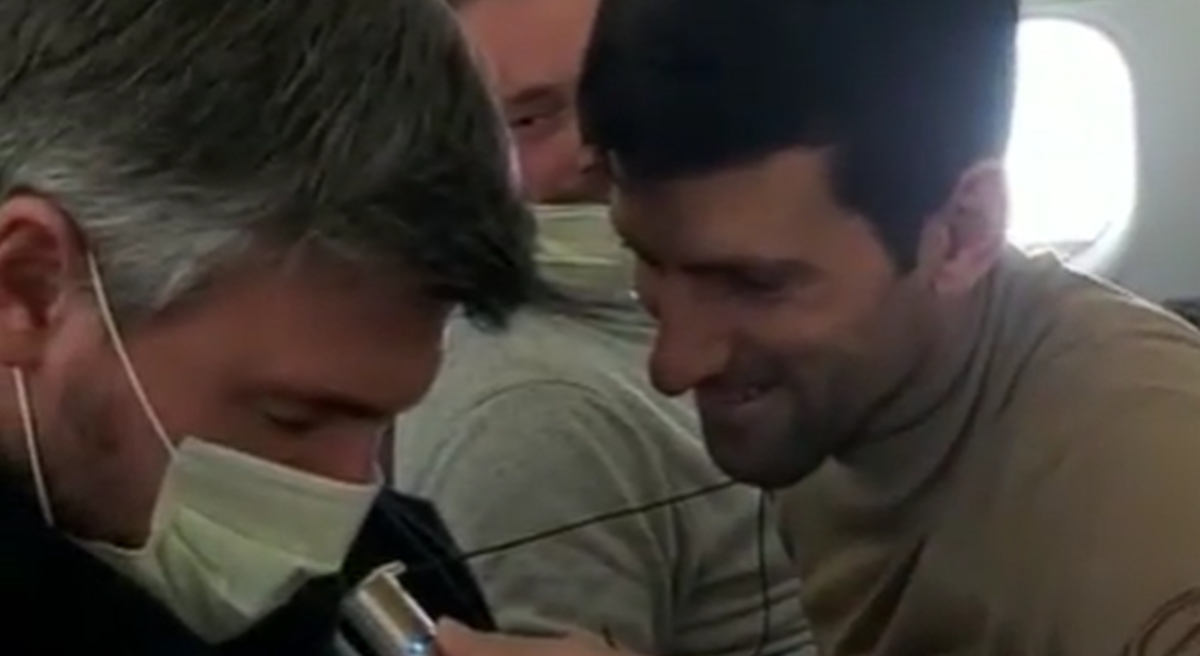 Pogledajte kako je Novak maltretirao Ivaniševića dok spava, Goran najavio osvetu