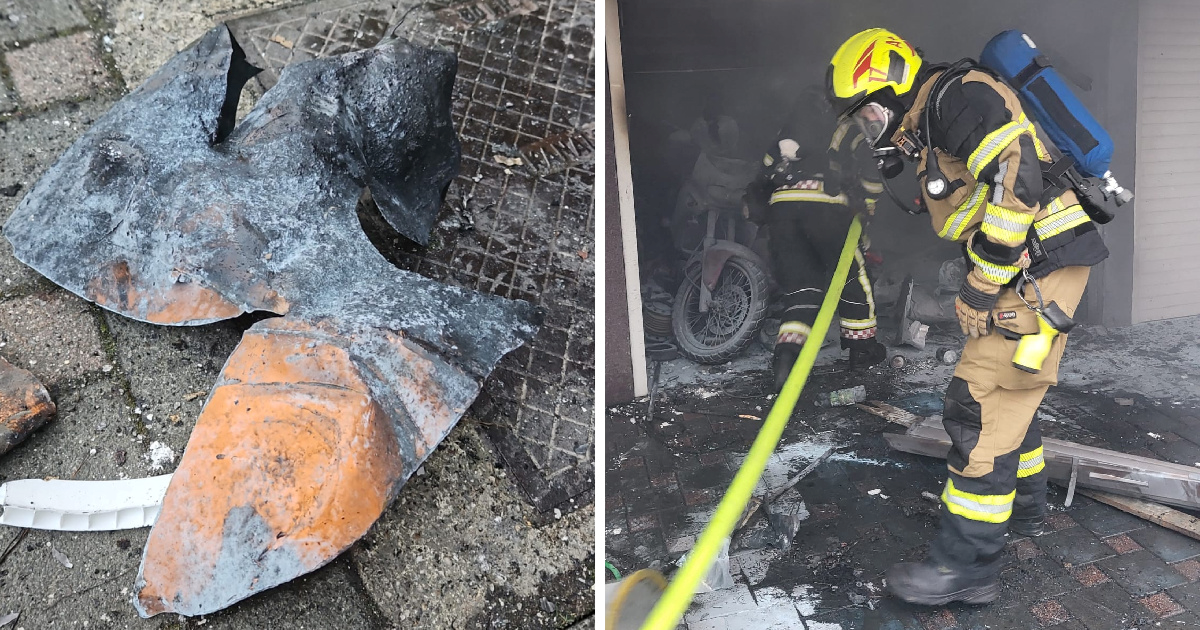 Požar i eksplozija u garaži na Jarunu. Muškarac zadobio teške opekline