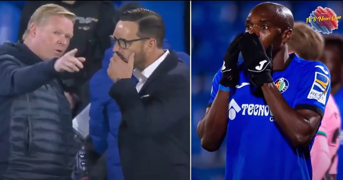 Igrač Getafea Barceloninom treneru: "Ku*vin sine"