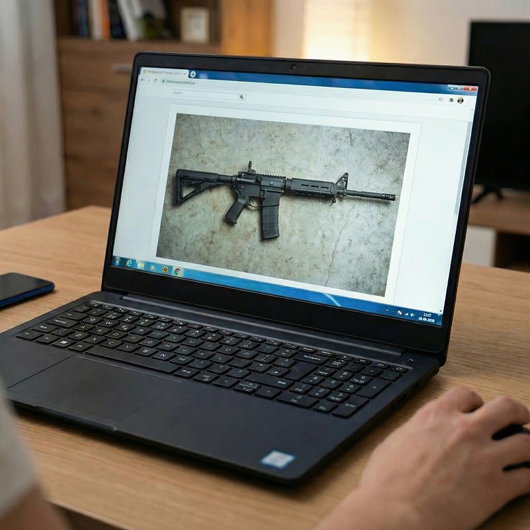Hrvat (44) na internetu prodavao poluautomatsku pušku