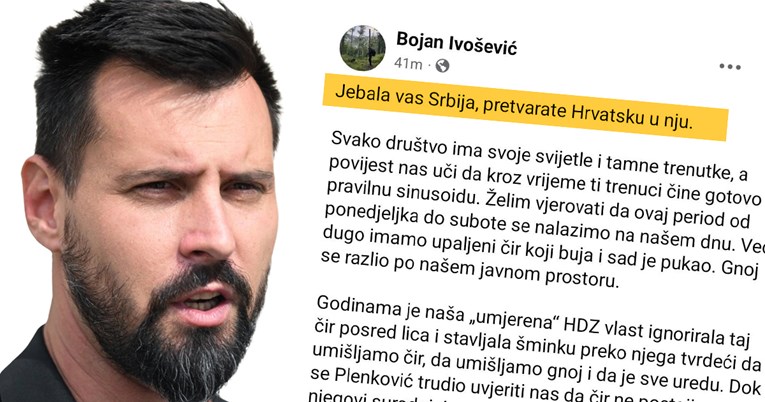Ivošević: Je*ala vas Srbija