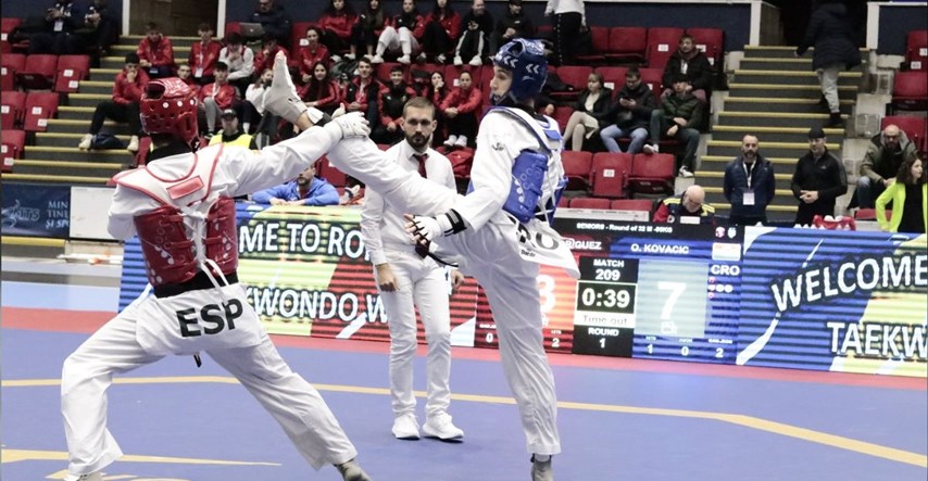 Hrvatski taekwondoaši osvojili osam medalja u dva dana na Europskom prvenstvu