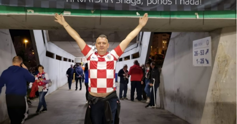 Navijač Hrvatske krenuo pješice do Berlina. Cilj mu je stići do početka Eura