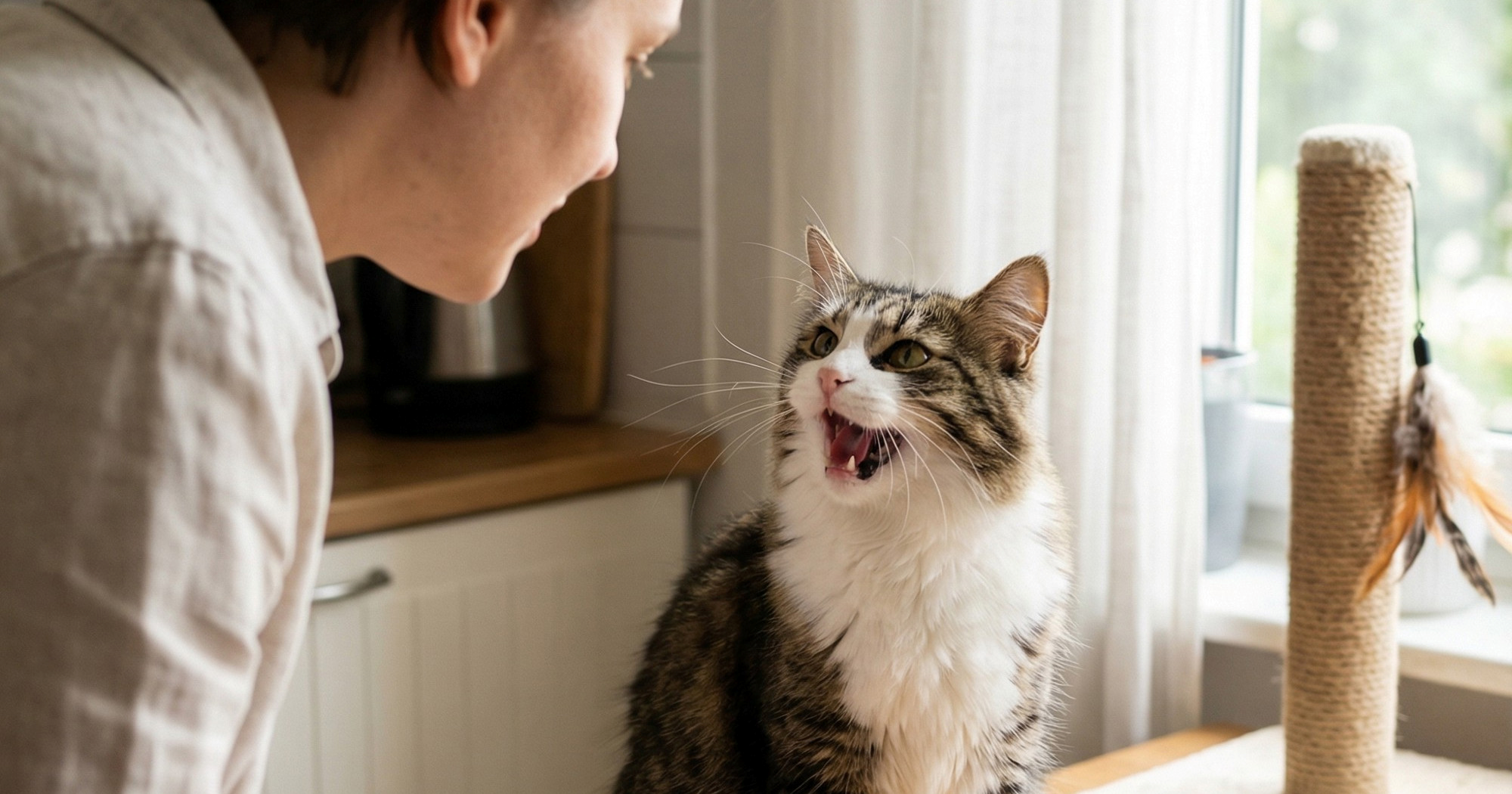 Što vam mačka poručuje glasnim mijaukanjem?