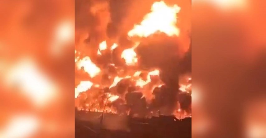 VIDEO Eksplozija na naftnom terminalu u Gvineji, najmanje 8 mrtvih