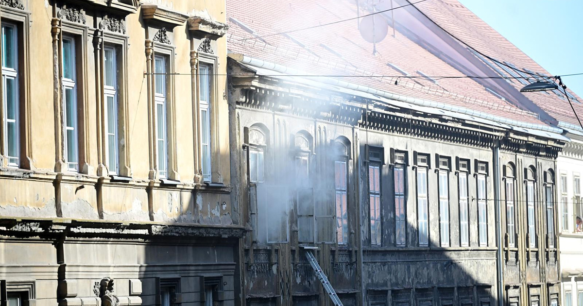 FOTO Planuo stan u centru Zagreba. Psu davali kisik, ali je uginuo