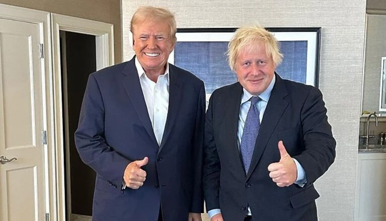 Sastali se Trump i Johnson