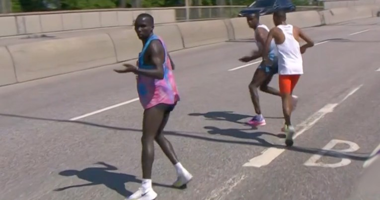 VIDEO Pobijedio na maratonu nakon što je minutu trčao u krivom smjeru
