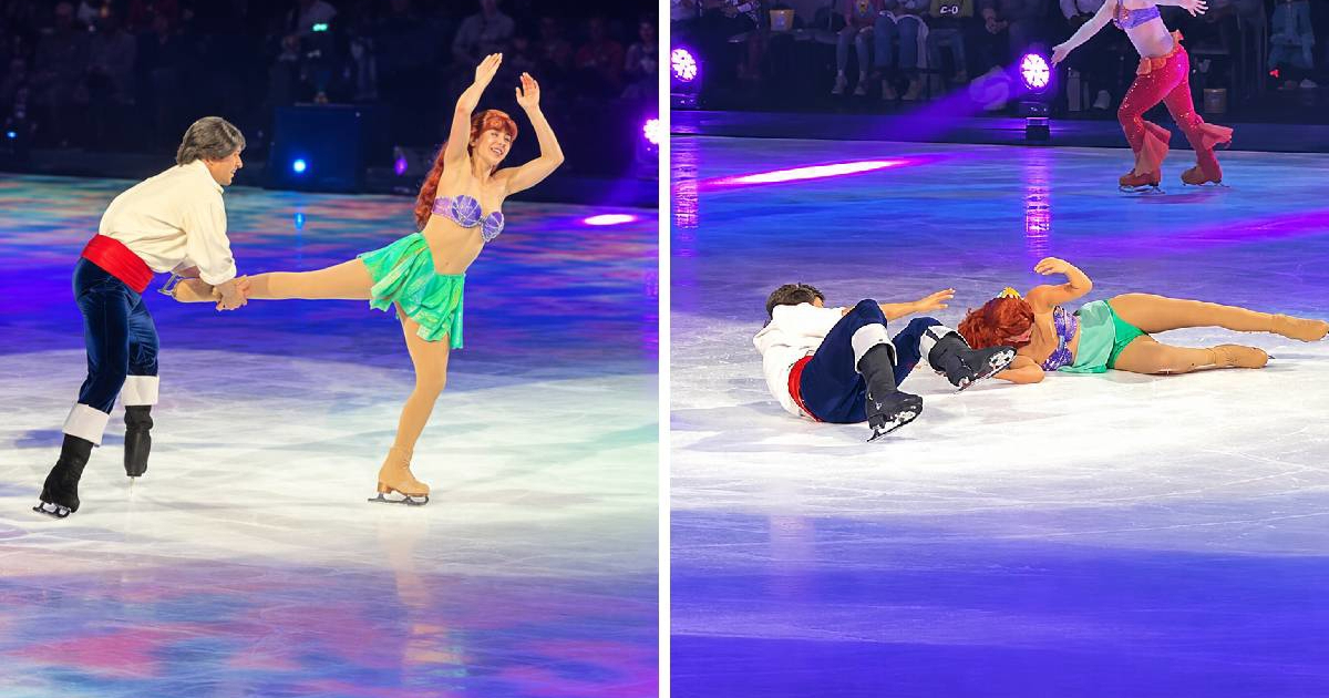 Klizačica pala na glavu tijekom predstave Disney on Ice, snimka se širi mrežama