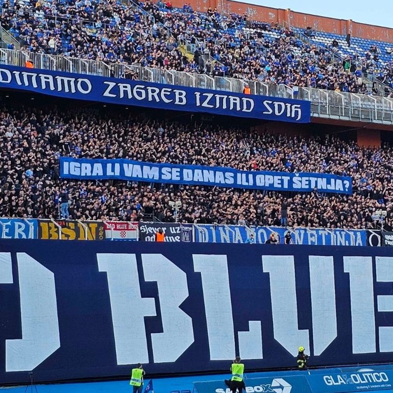 FOTO Ovo je poruka sa Sjevera kojom su Boysi dočekali igrače Dinama