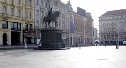 Toplinski val ispraznio centar Zagreba, na Trgu se mogu vidjeti tek golubovi