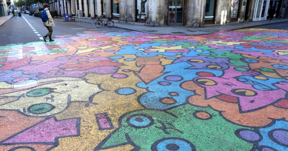 Ovako mural na križanju Masarykove i Preradovićeve izgleda nakon manje od dva mjeseca