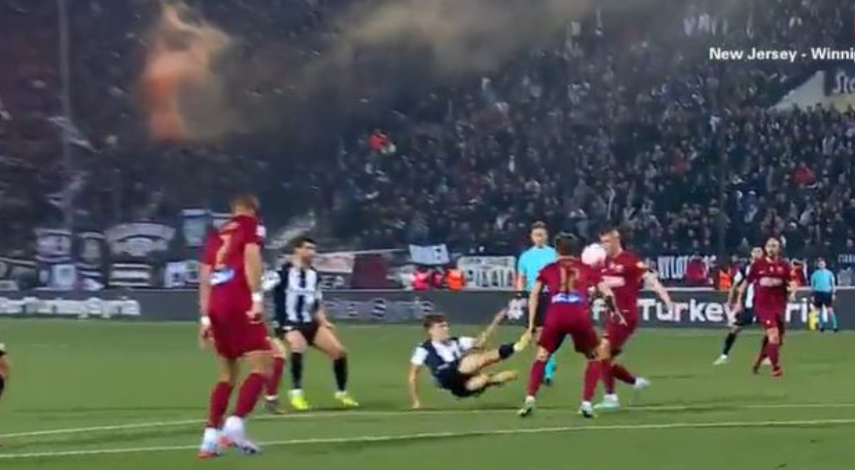 VIDEO Mladi Grk pao na pod pa izveo jednu od najljepših asistencija sezone