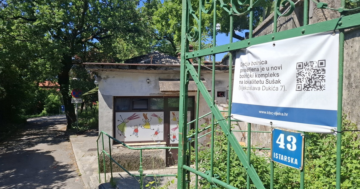 Što će biti s bivšom Dječjom bolnicom na Kantridi? Grad i KBC još bez dogovora