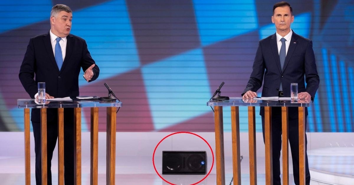 Gledatelji nakon debate komentirali detalj u studiju HRT-a: "To je samo meni treš?"