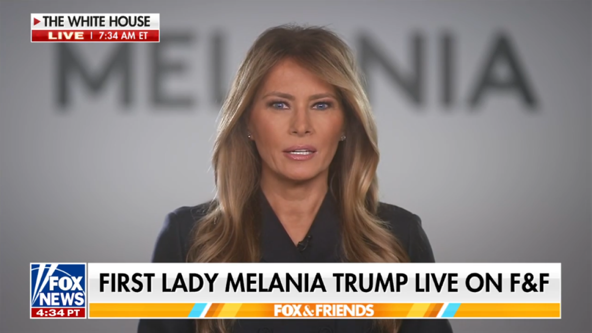 Melania Trump: Pozivam na jedinstvo. Moramo se ujediniti u ovim vremenima