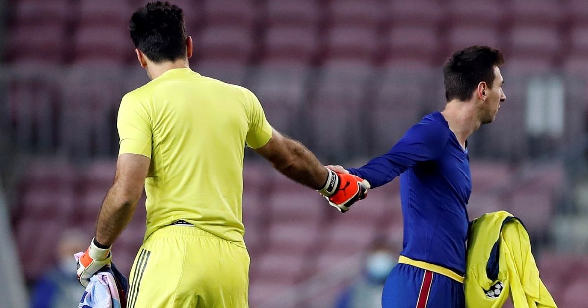 Buffon izludio Messija pa mu poslije utakmice za utjehu dao dres