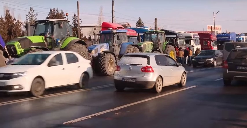 U Rumunjskoj prosvjeduju poljoprivrednici i vozači kamiona, blokirali su ceste