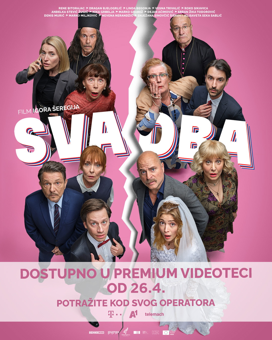 Filmski fenomen Svadba stiže u vaš dom: Od 26. travnja u Premium videoteci