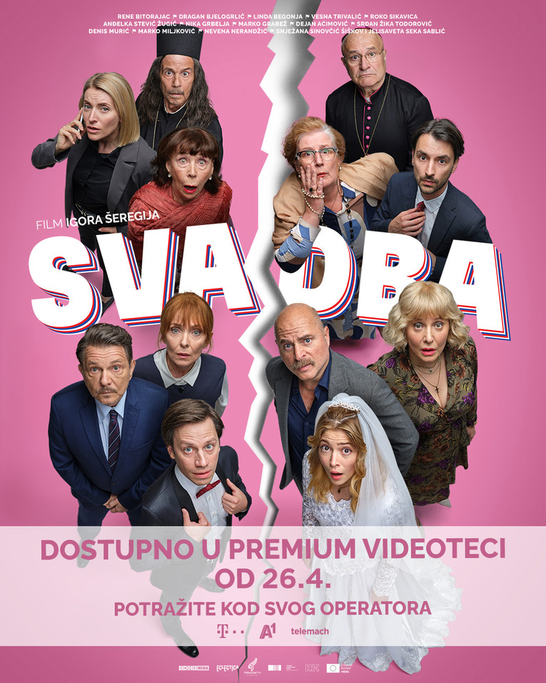 Filmski fenomen Svadba stiže u vaš dom: Od 26. travnja u Premium videoteci