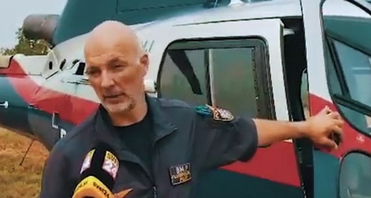 VIDEO Austrijski pilot o požaru u Sloveniji: Nikad nisam vidio takav požar