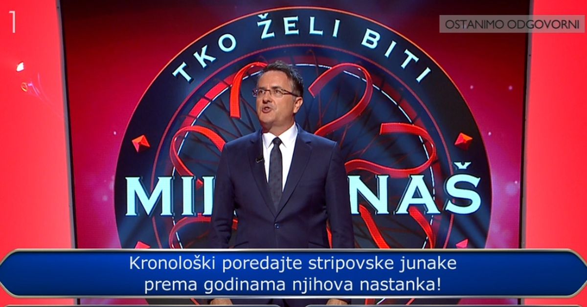 Nitko od natjecatelja u Milijunašu nije znao odgovor na ovo pitanje, znate li ga vi?