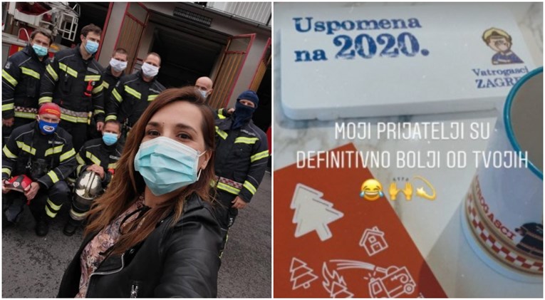 Zagrebački vatrogasci oduševili Marijanu Batinić porukom: "Kakva nam je godina..."