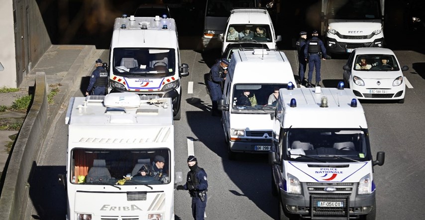 Prosvjed u Parizu: Policija spriječila 500 vozila koja su se pokušala probiti u grad