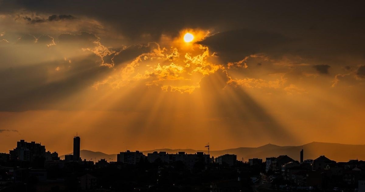FOTO Nebo iznad Splita nakon prolaska olujnog oblaka